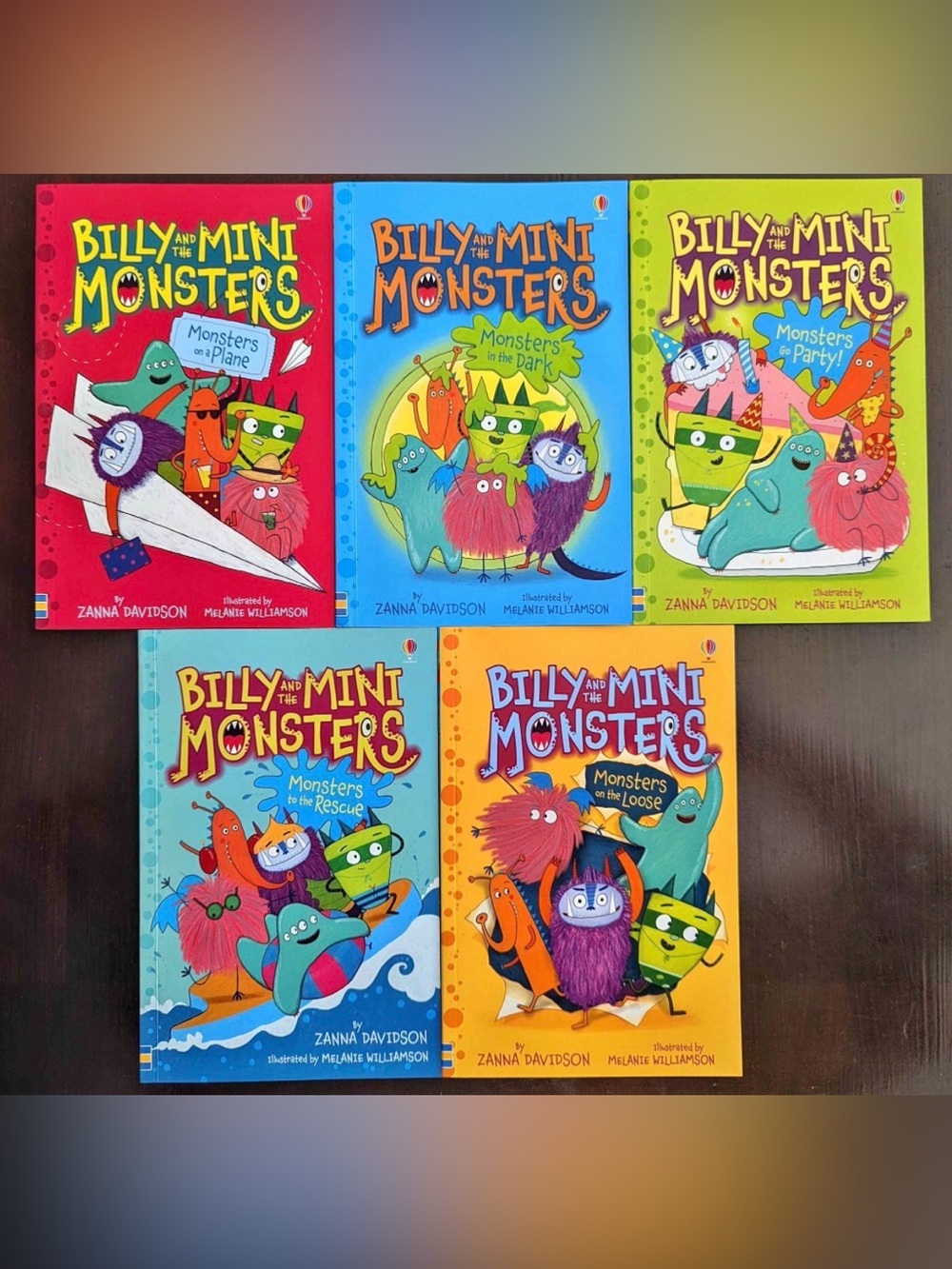 Book Bundle | Billy and the Mini Monsters | Author: Zanna Davidson